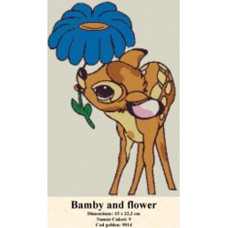Set goblen  Bamby and flower